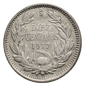obverse: CILE 10 Centavos 1917
