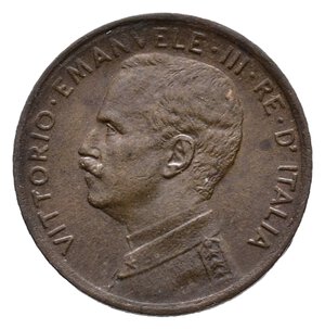 reverse:  VITTORIO EMANUELE III - 1 Centesimo Prora 1910  SPL 