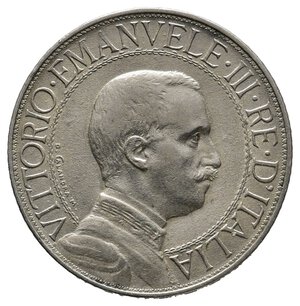 reverse: VITTORIO EMANUELE III - 2 Lire Quadriga argento 1912