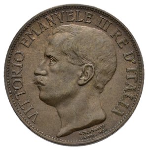 reverse: VITTORIO EMANUELE III - 10 Centesimi Cinquantenario 1911 