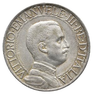 reverse: VITTORIO EMANUELE III 1 Lira Quadriga argento 1913 