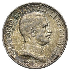 reverse: VITTORIO EMANUELE III 1 Lira Quadriga argento 1915