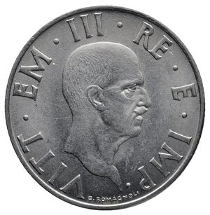 reverse: VITTORIO EMANUELE III 2 Lire impero 1941