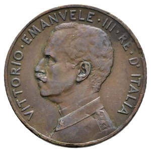 reverse: VITTORIO EMANUELE III 5 Centesimi Prora 1915  