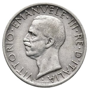 reverse: VITTORIO EMANUELE III 5 Lire aquilotto 1928 2 rosette 