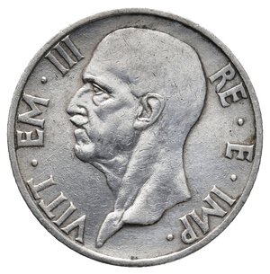reverse: VITTORIO EMANUELE III 5 Lire argento Famiglia 1936 