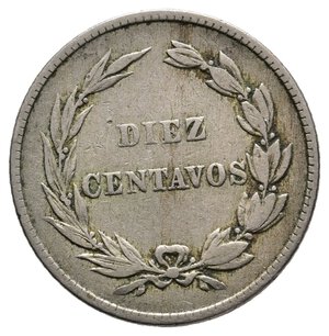 obverse: ECUADOR 10 Centavos 1918