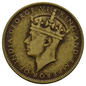 reverse: JAMAICA George VI Penny 1938