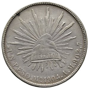 obverse: MESSICO - 1 Peso argento 1904 