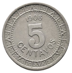 obverse: MESSICO 5 Centavos 1906 