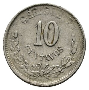 obverse: MESSICO 10 Centavos argento 1897 lotto yur