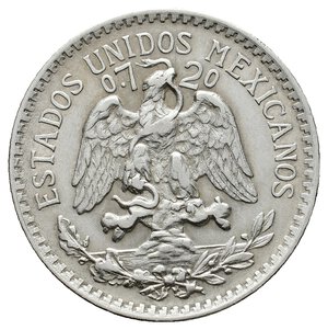 reverse: MESSICO 50 Centavos argento 1939 A