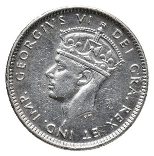 reverse: NEW FOUNDLAND  - George VI 10 Cents argento 1943 