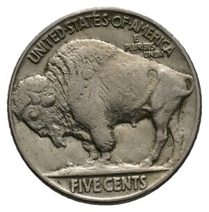 reverse: U.S.A.  5 cents Bisonte 1924