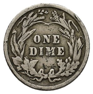 obverse: U.S.A. Dime Barber argento 1911