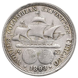 obverse: U.S.A. Half dollar argento Columbus Exposition 1893 