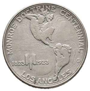 reverse: U.S.A. Half dollar argento Monroe  1923  