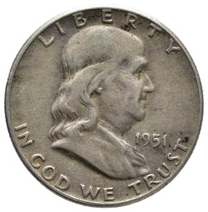 obverse: U.S.A. Half Dollar Franklyn argento 1951