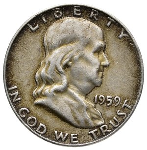 obverse: U.S.A. Half Dollar Franklyn argento 1959