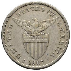 reverse: FILIPPINE - 1 Peso argento 1907 