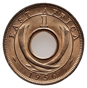 obverse: EAST AFRICA - Elizabeth II - 1 Cent 1956