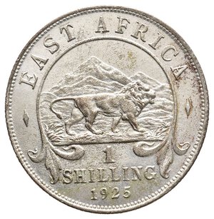 obverse: EAST AFRICA George V 1 Shilling 1925 