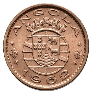 reverse: ANGOLA 20 Centavos 1962 FDC ROSSO A