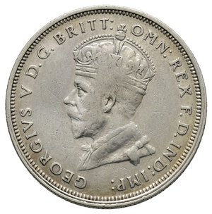 reverse: AUSTRALIA - George V - Florin Parlamento 1927 argento 