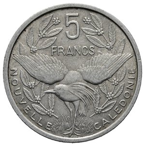 obverse: NUOVA CALEDONIA -  5 Francs 1952 