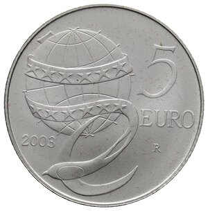 obverse: ITALIA 5 Euro argento 2003 