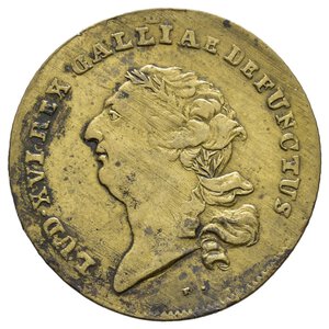 reverse: FRANCIA - Gettone con Luigi XVI 