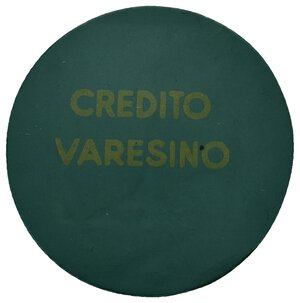 reverse: GETTONE Con Francobollo 10 Centesimi CREDITO VARESINO Verde 