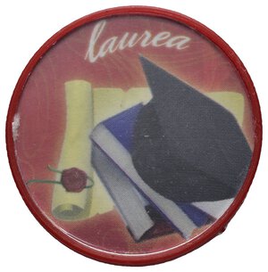obverse: Gettone con Francobollo- 100 Lire - Laurea