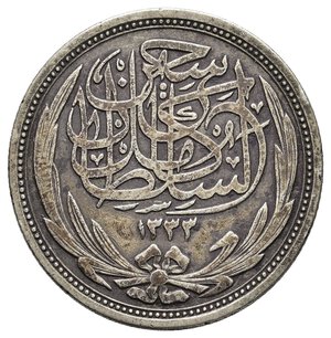 reverse: EGITTO 10 Piastre argento 1917