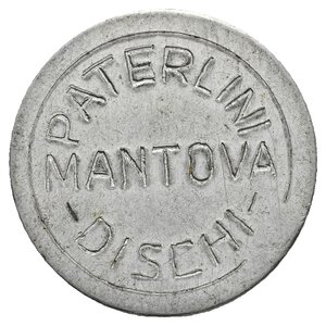 obverse: GETTONE Paterlini Dischi Mantova 