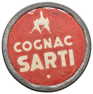 obverse: GETTONE Pubblicitario con Francobollo - Cognac Sarti  