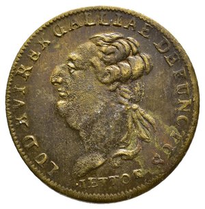 reverse: Gettone Serttecentesco Luigi XVI 