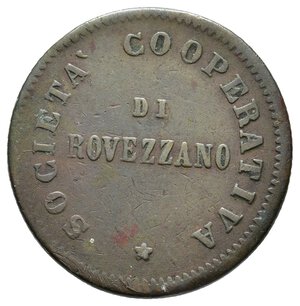 reverse: GETTONE Societa cooperativa Rovezzano 5 centesimi