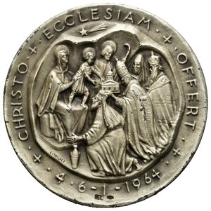 obverse: Medaglia Vaticano 1964 , argento Pellegrinaggio in terra santa