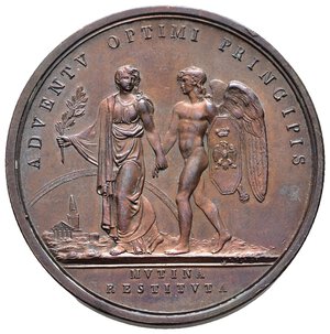 obverse: Medaglia , MODENA, Ritorno di Francesco IV . 1814  Diam.41,8 mm