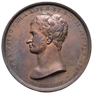 reverse: Medaglia , MODENA, Ritorno di Francesco IV . 1814  Diam.41,8 mm