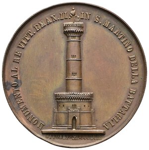 obverse: Medaglia 1893, monumento a Vittorio Emanuele II, S.Martino della Battaglia , diam.58 mm 