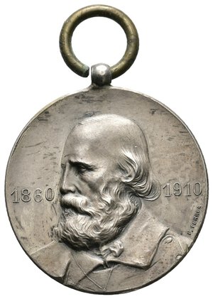 obverse: Medaglia 1910 Garibaldi diam.32 mm 