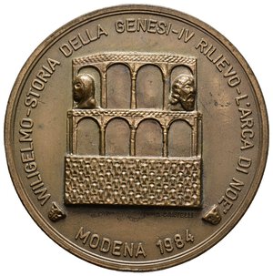 obverse: medaglia anniversario Duomo di Modena 1984 diam.50 mm 