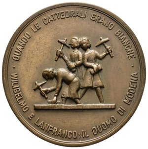 reverse: medaglia anniversario Duomo di Modena 1984 diam.50 mm 