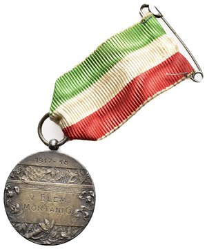 reverse: medaglia Collegio San Vincenzo Piacenza 1917-18 diam.32 mm 
