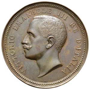 reverse: Medaglia Esposizione del Lavoro e dell industria ROMA 1909  Diam.48,50 mm 