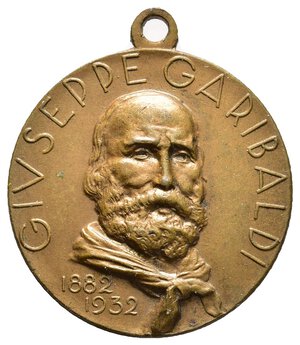 obverse: Medaglia Garibaldi 1932  diam 26 mm