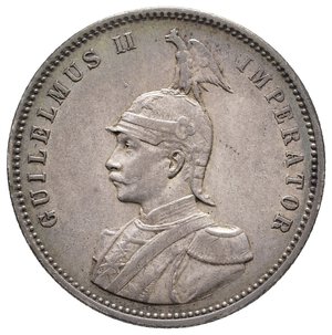 reverse: GERMAN EAST AFRICA - Guglielmo II  1 Rupia argento 1910 J  RARA