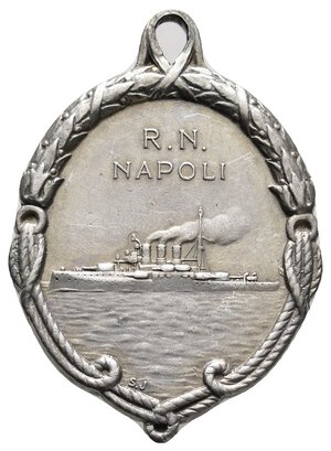 obverse: Medaglia Regia Nave Napoli 